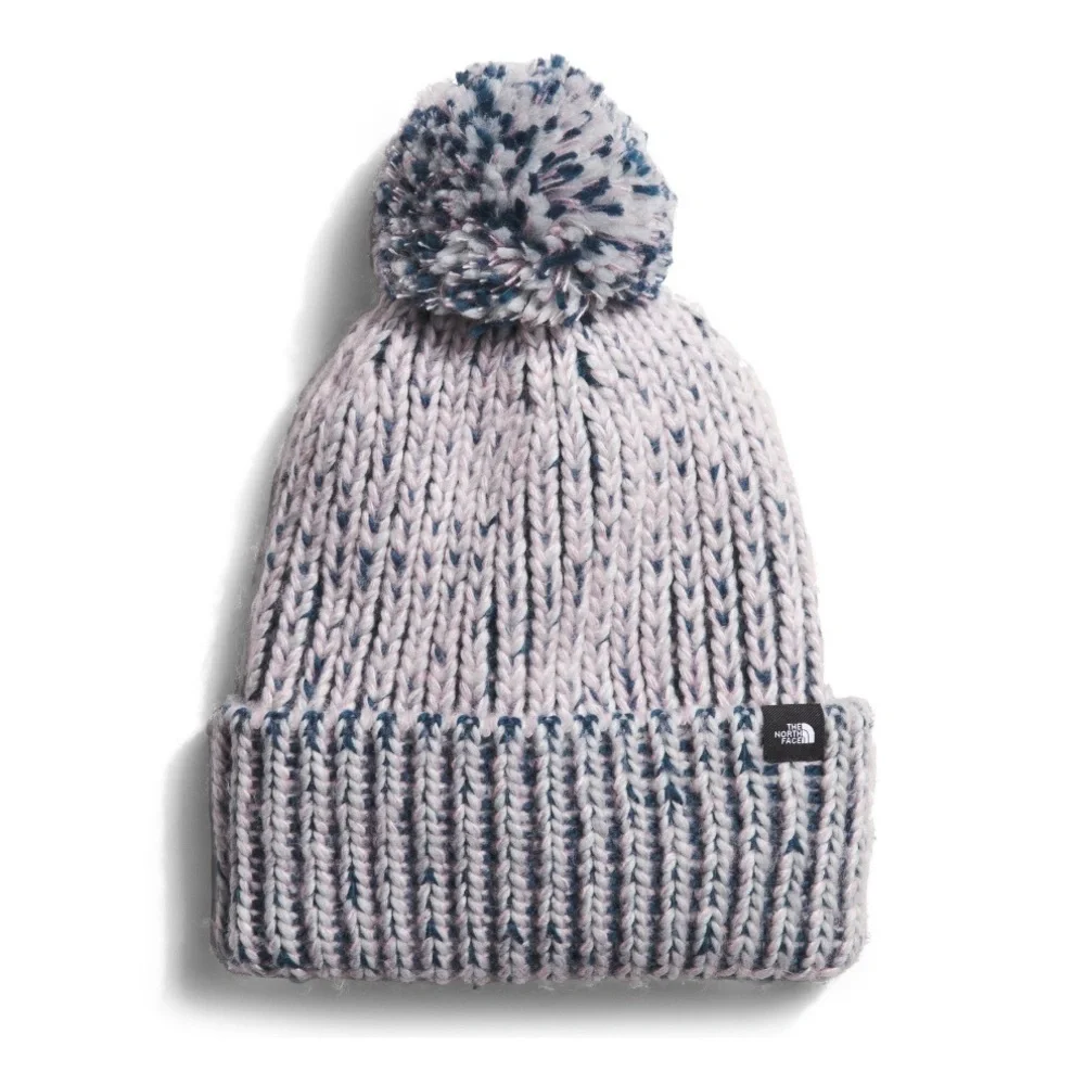 NWT The North Face Kids' Lined Cozy Grey Chunky Beanie Winter Hat